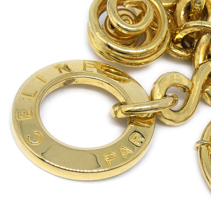 CELINE Bracelet Bangle Gold 90