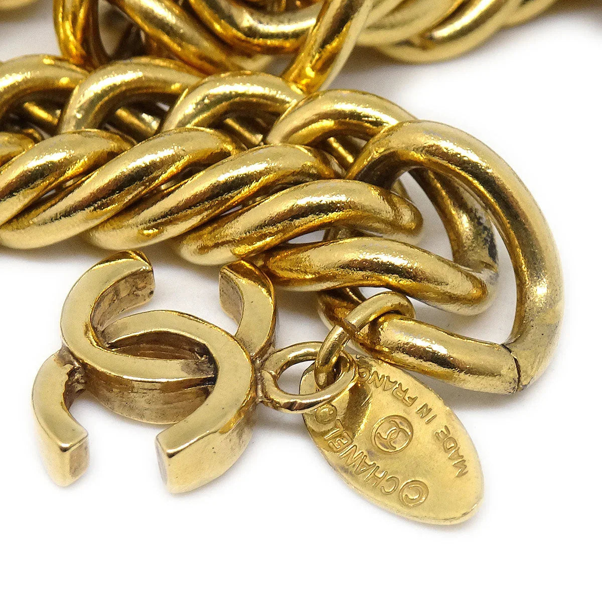 Chanel 1986-1994 Lion Gold Chain Belt