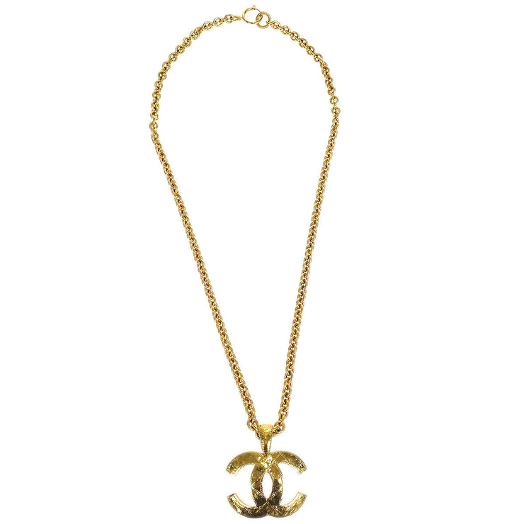 ★香奈儿（Chanel）1994缝CC黄金链项链
