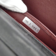 CHANEL 2001-2003 Turnlock Full Flap Mini Black Lambskin