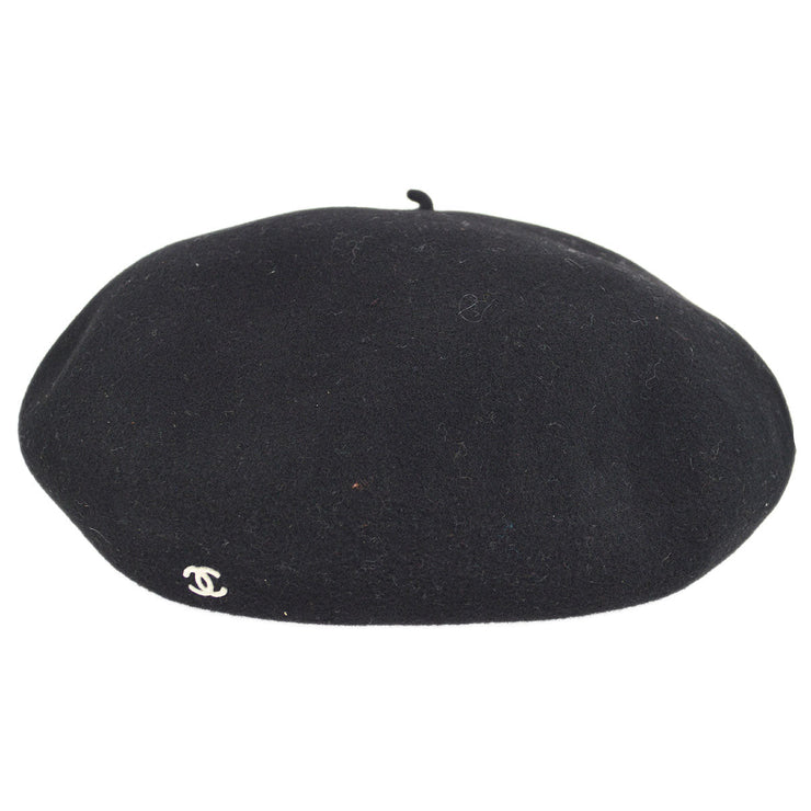 Chanel 1998 spring oversize wool beret hat