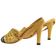 CHANEL Back Strap Sandals Shoes #37