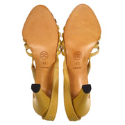 CHANEL Back Strap Sandals Shoes #37