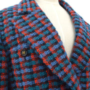CHANEL 1995 Fall single-breasted tweed jacket #40