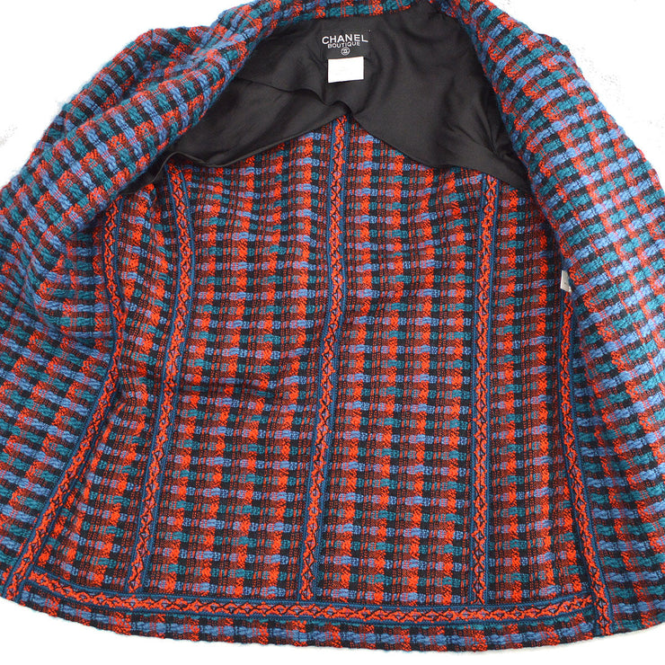 CHANEL 1995 Fall single-breasted tweed jacket #40