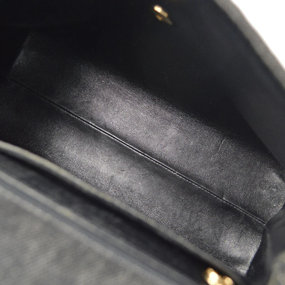 Chanel 2000-2001 Kelly 30 Denim Black