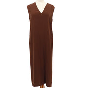 HERMES by Mariela sleeveless midi silk dress #38
