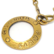 CHANEL 1993 Loupe Gold Chain Necklace 3026