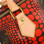 LOUIS VUITTON 2012 Yayoi Kusama SPEEDY 30 PUMPKIN DOT M40693