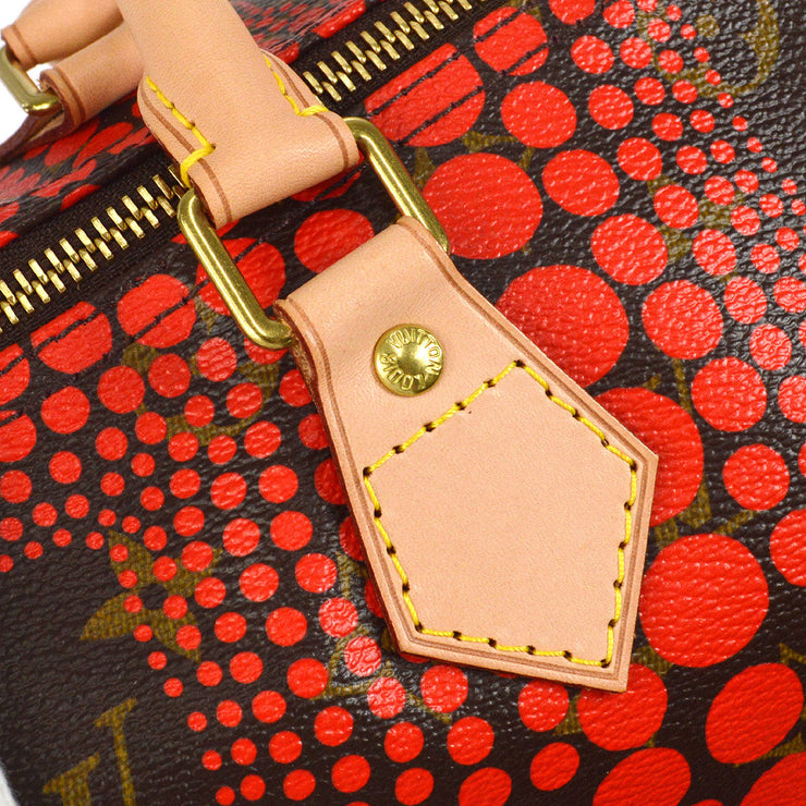 Louis Vuitton 2012 x Yayoi Kusama Speedy 30 Monogram Town M40693 – AMORE  Vintage Tokyo