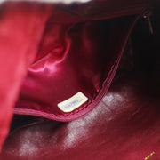 CHANEL 1986-1988 Bucket Bag Mini Red Suede