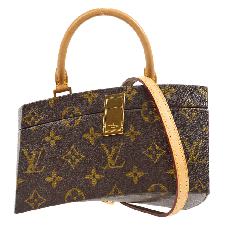 Louis Vuitton Twisted Box 2way肩部手提包会标M40275