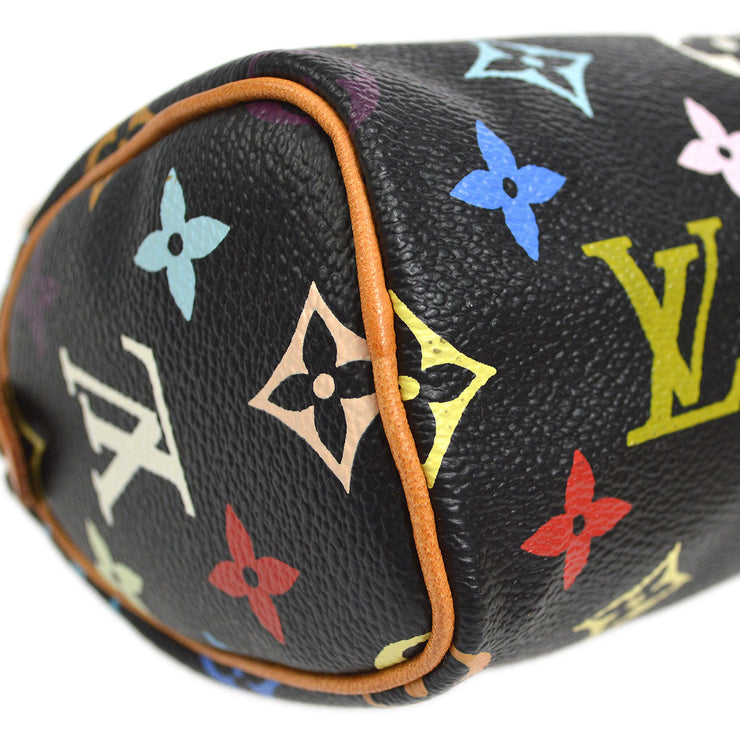 Louis Vuitton monogram multicolor mini speedy noir M92644 2WAY