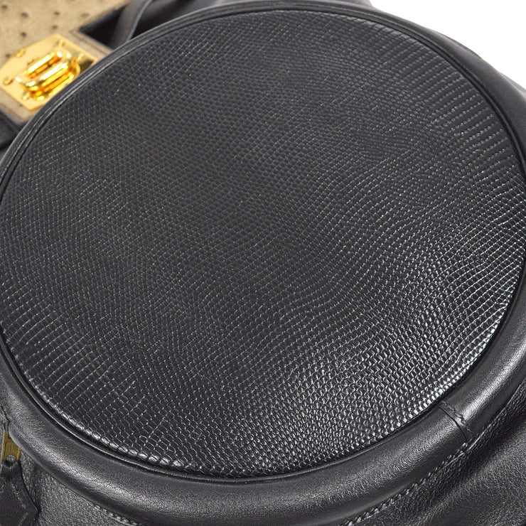 エルメス * 1989 Smac Black Veau Gulliver