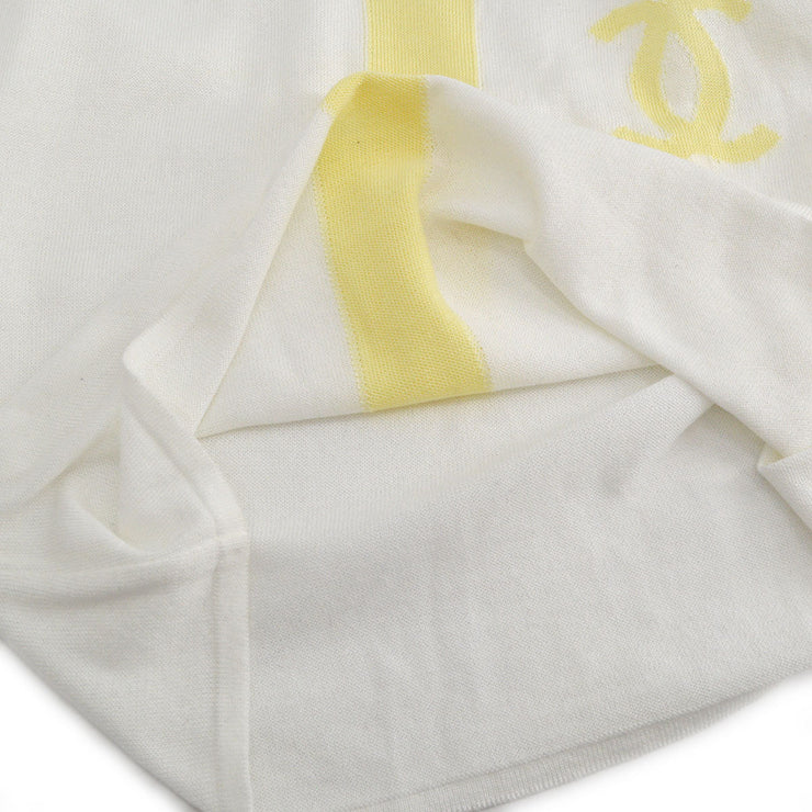 CHANEL 2000 intarsia logo fine-knit top #42