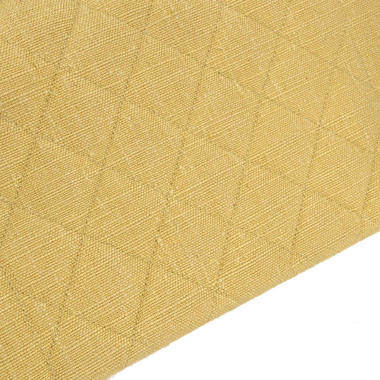 CHANEL 1991-1994 Diana Flap Medium Beige Linen