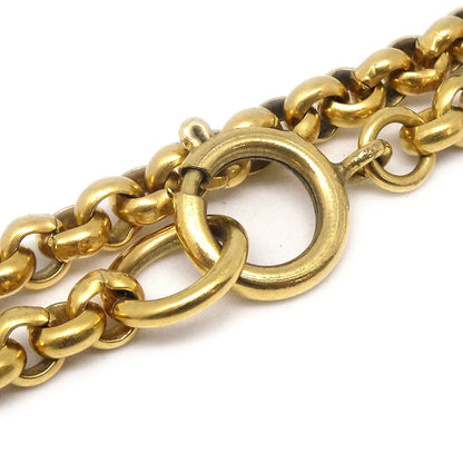 Chanel 1995 Squiggle边框吊坠项链95p