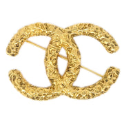 Chanel 1993 Florentine CC Brooch Large