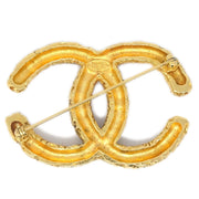 Chanel 1993 Florentine CC Brooch Large