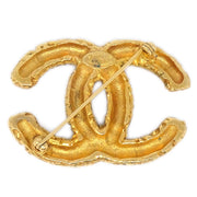 Chanel 1993 Florentine CC Brooch Small