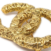 Chanel 1993 Florentine CC Brooch Small