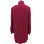 YSL logo-button double-breasted coat #M