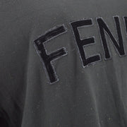 FENDI flocked-logo long-sleeved T-shirt #48