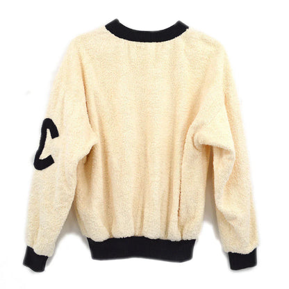 Chanel Cruise 1993 CC crew-neck terry cloth sweatshirt