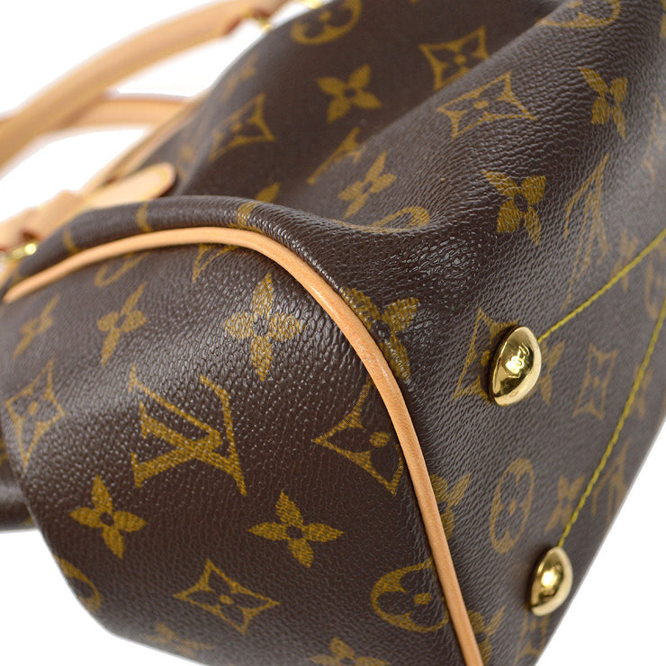Authentic Louis Vuitton Monogram Tivoli PM Hand Tote Bag M40143 LV