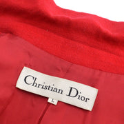 Christian Dior logo-embroidered wrap blazer #L