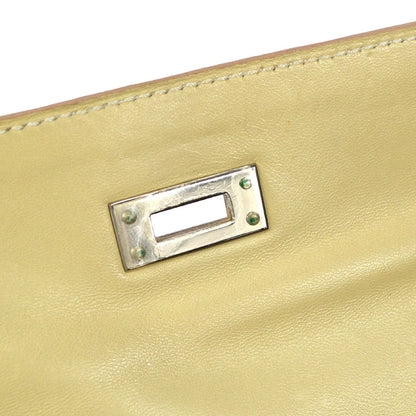 HERMES * 2005 Athens Olympic Limited Kelly Pochette Metallic Gold Chevre Myzore