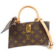 Louis Vuitton *扭曲的盒子2Way肩部手提包会标M40275