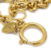 CHANEL Lion Gold Chain Pendant Necklace 3319