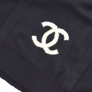 CHANEL CC-logo crew-neck jumper