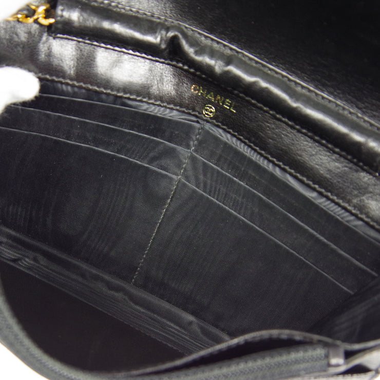 CHANEL 1996-1997 Timeless WOC Black Caviar