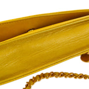 Chanel 1996-1997 Timeless WOC Yellow Caviar