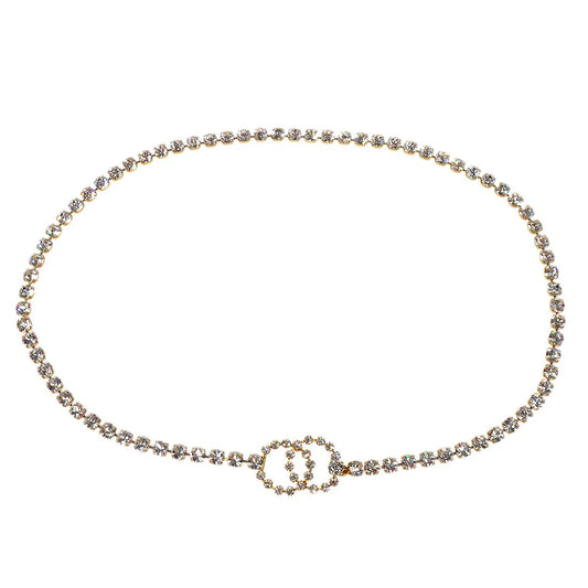 Chanel 1995黄金和晶体CC链带95p