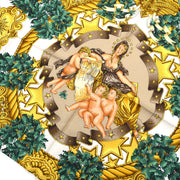 HERMES Vintage Europe Goddess Child Carre 90