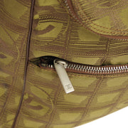 香奈儿（Chanel）2001-2003新旅行线背包棕色jacquard