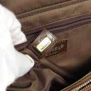香奈儿（Chanel）2001-2003新旅行线背包棕色jacquard