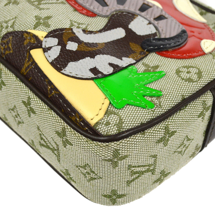 Louis Vuitton Green Mushroom Shoulder Bag