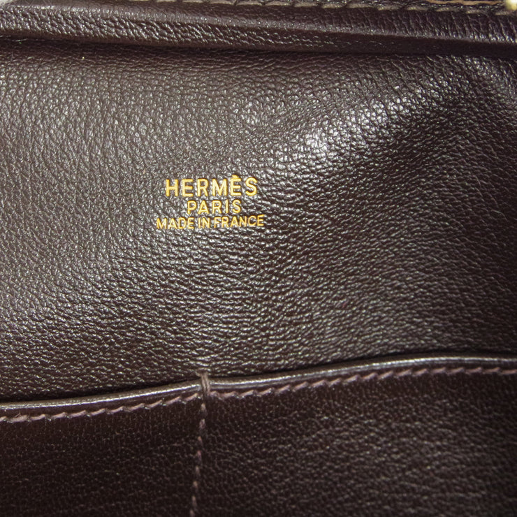 爱马仕（Hermes）2003羽流32手提包橙色Havane颤音盒