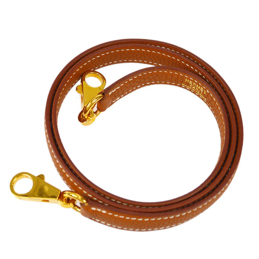 Hermes Shoulder Strap for Kelly Clemence Gold