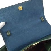LOEWE VELAZQUEZ 2way Shoulder Handbag Green Blue