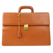 LOEWE Briefcase Business Handbag Brown
