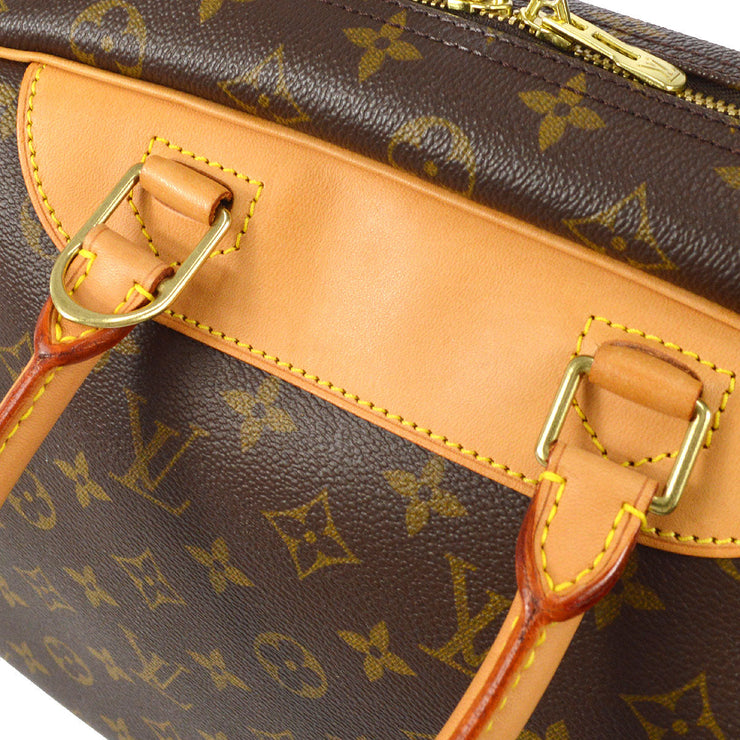 LOUIS VUITTON DEAUVILLE HANDBAG MONOGRAM CANVAS M47270 Shoulder