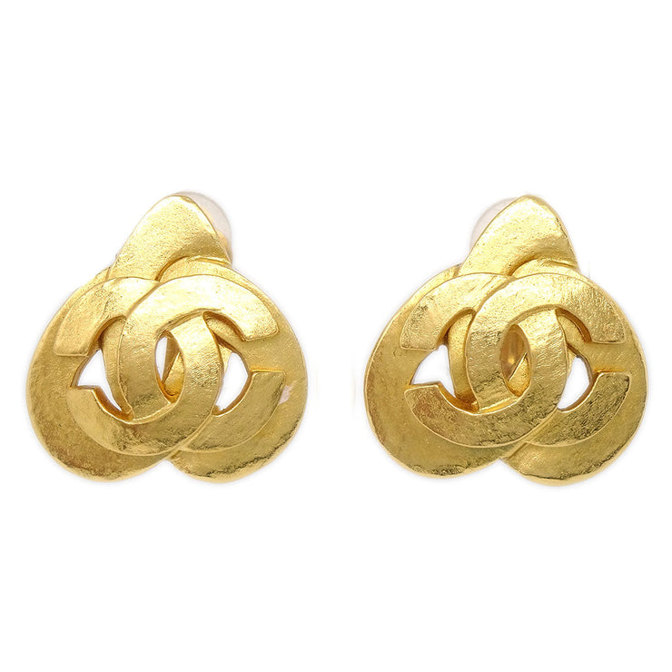CHANEL 1997 Heart Earrings Gold Clip-On 97P – AMORE Vintage Tokyo