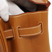 HERMES * 1997 BIRKIN 30 Gold Courchevel