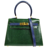HERMES * 1994 KELLY 20 Green Lizard