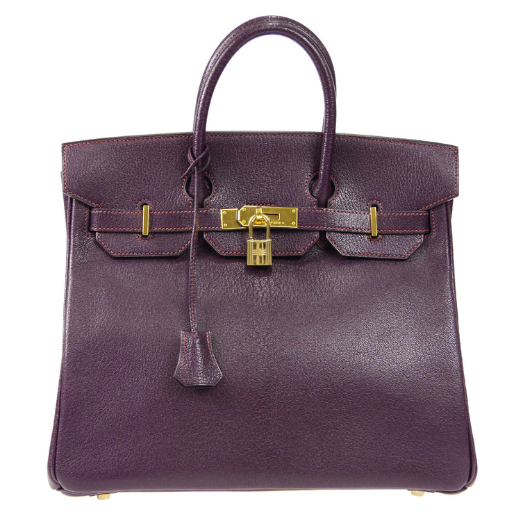 HERMES 2001 HAC 32 Chevre Purple